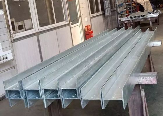 Gnee Galvanized Coated Structural Steel Structure Building H Type