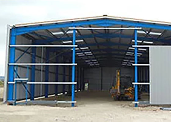 28mm Thickness 1m Length Prefabricated Steel Structure Building