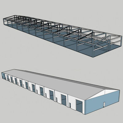 Eps Prefabricated Clean Room , Steel Structure Building