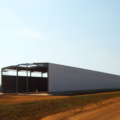 Q345B Portal Frame Warehouse Light Steel Structure Building , Longlife