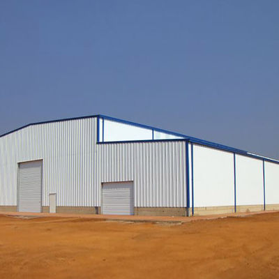 Prefabricated Building AISI Steel Frame Warehouse Construction