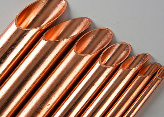 C11000 25.4mm Diameter Copper Pipe Tube For Water Pancake