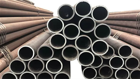 P235gh Seamless Carbon Steel Pipe Round Shape Polishing