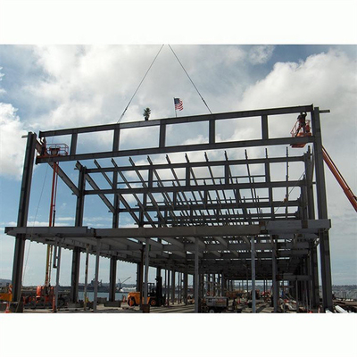 Framed Commercial Office Steel Structure Building Truss Prefabricated