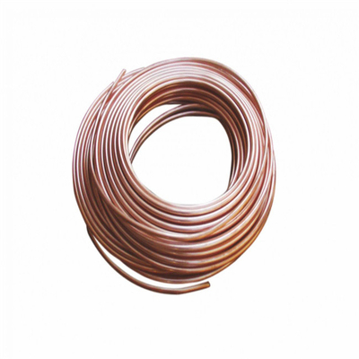 Insulated Refrigeration Pancake Ac Copper Pipe Tube Coil C10200 For Air Conditioners