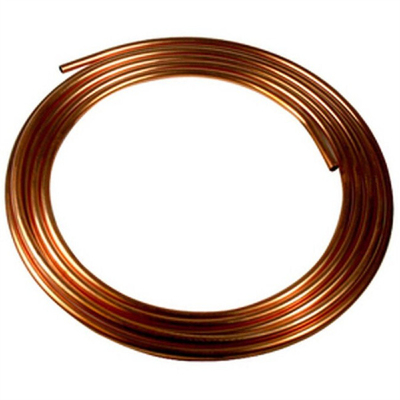 Polished Soft 0.2mm~910mm  Straight Copper Pipe Tube Round Shape