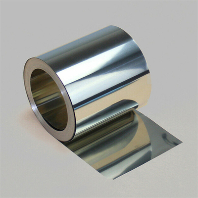 304 316 Stainless Steel Foil 0.04mm 0.05mm Stainless Steel Strip Coil