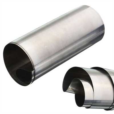 0.02mm 0.03mm 304 Stainless Steel Foil Roll 10-3000mm Width