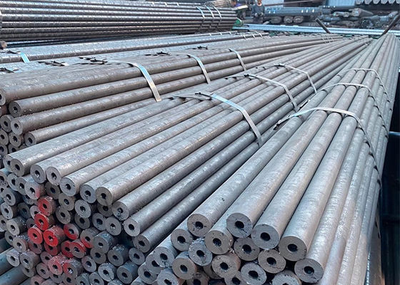 Black Mild 4mm Thickness Seamless Steel Pipe Cold Drawn