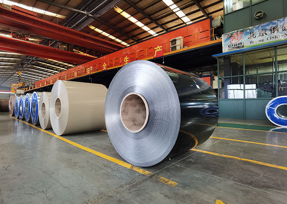 Hot Dip Pre Coated Galvanized Steel Coil For Warehouse