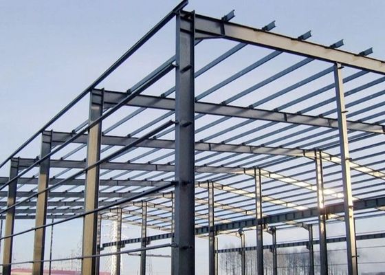 Structural Prefabricated Steel Structure Building Q345B Steel