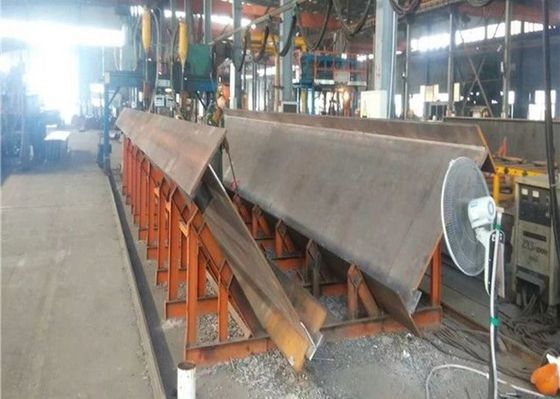 Fabricating Welded H Beam , Iron H Beam For Structural Building