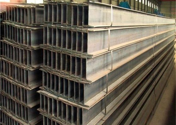 6mm Thickness 6m Length Ipe Steel Beam , Metal H Beam For Construction