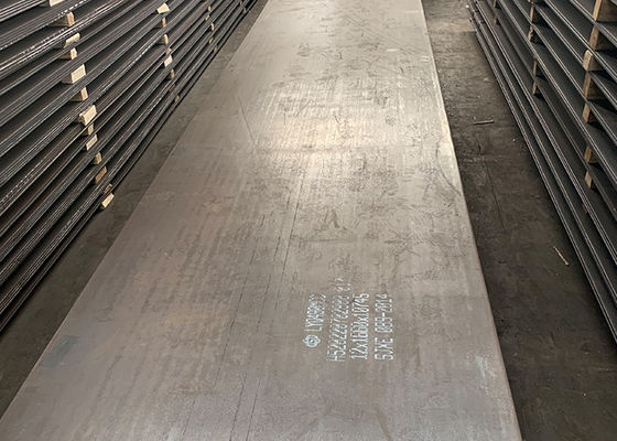 ABS Grade A Flat Shipbuilding Steel Plate As Construction Material