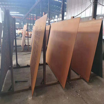 ASTM A242 A588 Gr.B S355JOWP Corten Steel Plate 0.6m Width