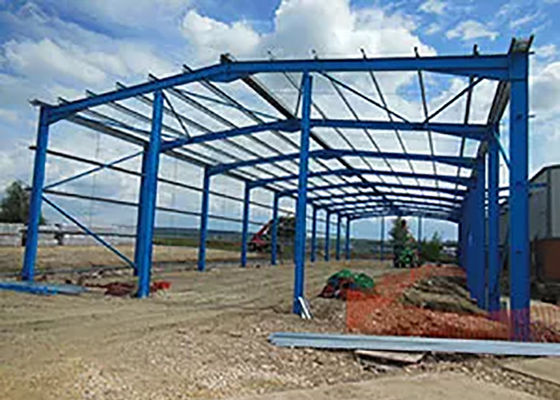 28mm Thickness 1m Length Prefabricated Steel Structure Building