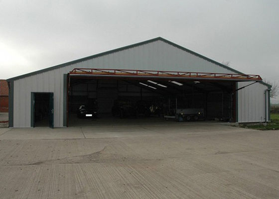 Customized Light Steel Frame Structure Prefab Aircraft Hangar