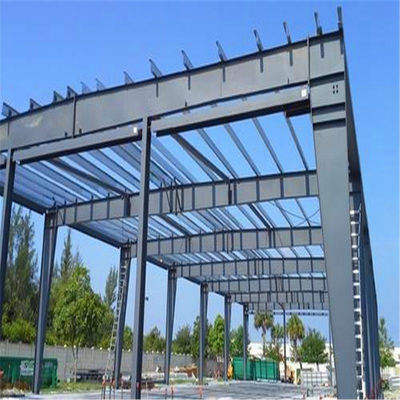Customized Color Paint Steel Frame Peb Shed Construction Hot Rolled