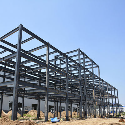Light Weight Sgs Purlin Steel Frame Warehouse Construction