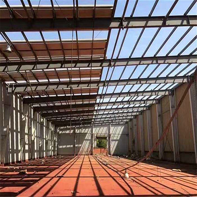 Fabrication Light Frp Panel Prefabricated Steel Structure Building Sgs