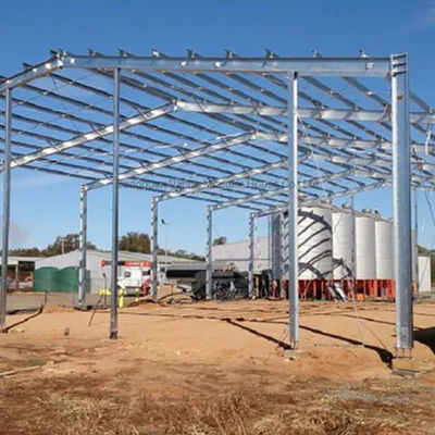 Farm Storage Q345 Steel Construction Warehouse