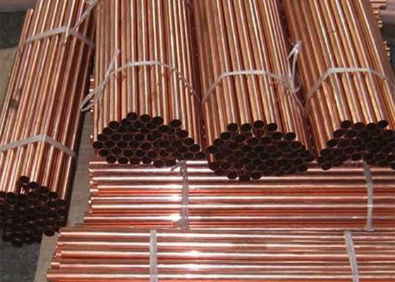 1.2mm 1.25mm Copper Pipe Tube C10100 C10200 C11000 99.9% Pure