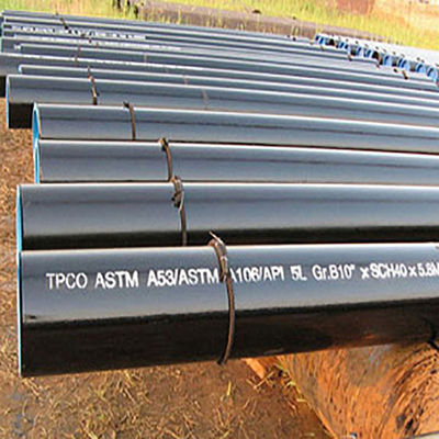 Astm A53 Alloy Seamless Steel Pipe Round 25mm Od