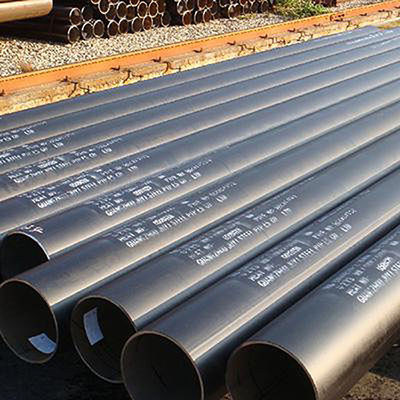 Api5l Astm A333 Gr. 6 Round Seamless Steel Pipe Black Painted