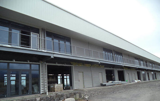 Warehouse / Hangar Odm Steel Structure Building Glass Fiber Sandwich Panel