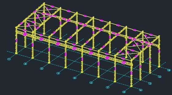 Bending Q355 Steel Structure Building Glasswool Sandwich Panel